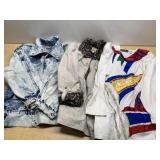 1980s Bebe Furrina jean jacket & more