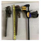 Pipe wrench & clamp