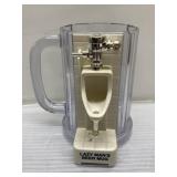 Novelty Lazy Man's Beer mug urinal