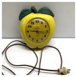 Vintage Seth Thomas apple electric clock