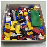 Box of vintage Lego parts Box of vintage Lego parts
