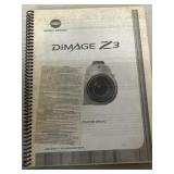 Vintage Dimage Z3 owners manual Vintage Dimage Z3 owners manual
