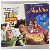 Vintage Disney VHS tapes-Toy Story 2 & Aladdin Vintage Disney VHS tapes-Toy Story 2 & Aladdin