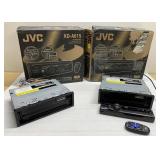 JVC car stereos-1 is missing plate & remote JVC car stereos-1 is missing plate & remote