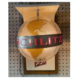 Vintage Schlitz Rotating Globe Light-Up Beer Sign Vintage Schlitz Rotating Globe Light-Up Beer Sign