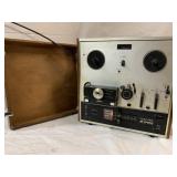AKAI Crossfield X-200D reel to reel player-works AKAI Crossfield X-200D reel to reel player-works