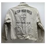 RARE Alton-Wood River Sportsman Club jacket-no RARE Alton-Wood River Sportsman Club jacket-no