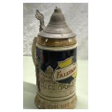 RARE vintage Falstaff stein RARE vintage Falstaff stein