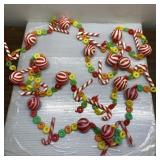 Vintage Plastic Blow Mold Christmas Garland Vintage Plastic Blow Mold Christmas Garland