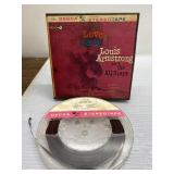 RARE vintage reel to reel-Louis Armstrong RARE vintage reel to reel-Louis Armstrong