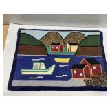 Quilted rope piece-14 x 20' Quilted rope piece-14 x 20'