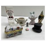 Trinket box, Popeye glass & more Trinket box, Popeye glass & more