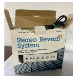Realistic Stereo Reverb System in box Realistic Stereo Reverb System in box