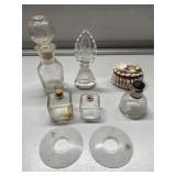 Antique perfume bottles & more Antique perfume bottles & more