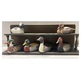 1980s Avon ducks and shelf 1980s Avon ducks and shelf