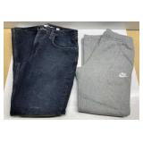 Nike sweatpants size M, Eddie Bauer jeans Nike sweatpants size M, Eddie Bauer jeans