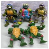 1990s Teenage Mutant Ninja Turtles action figures 1990s Teenage Mutant Ninja Turtles action figures