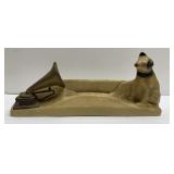 Rare Nipper Dog Ceramic Figurine Collectible Rare Nipper Dog Ceramic Figurine Collectible