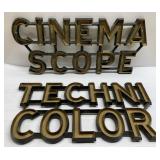 Metal signs for theater movie room Metal signs for theater movie room