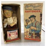 Vintage Charley Weaver Bartender with box Vintage Charley Weaver Bartender with box
