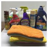 Cleaning & laundry products & rags Cleaning & laundry products & rags