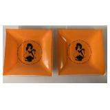 Vintage Playboy Club ashtrays (in small section) Vintage Playboy Club ashtrays (in small section)