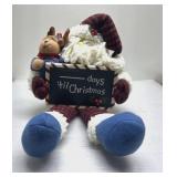 Countdown to Christmas Santa w/ chalkboard Countdown to Christmas Santa w/ chalkboard