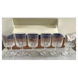 Royal Crystal Rock (RCR) lead crystal glass set Royal Crystal Rock (RCR) lead crystal glass set