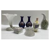 Small vases & trinket boxes Small vases & trinket boxes