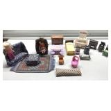 Vintage tiny dolls & furniture Vintage tiny dolls & furniture