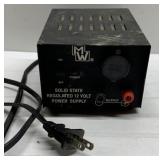 Solid State Regulated 12 Volt Power Supply Solid State Regulated 12 Volt Power Supply