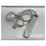 Power strip-Cord is 6ft long Power strip-Cord is 6ft long
