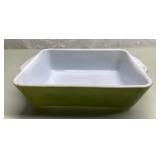 Avocado Green Pyrex casserole Avocado Green Pyrex casserole