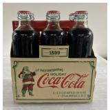 Throwback SEALED 1896 Coca Cola Santa bottles Throwback SEALED 1896 Coca Cola Santa bottles