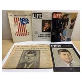 John F. Kennedy Memorial Editions- LIFE, Post, and John F. Kennedy Memorial Editions- LIFE, Post, and