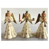 Retro Christmas Angels-Plastic 5' Retro Christmas Angels-Plastic 5'