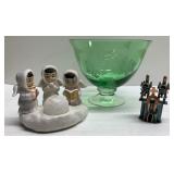 Christmas candle, bowl & more Christmas candle, bowl & more