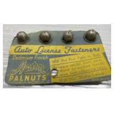 Antique Auto License Fasteners Acorn Palnuts Antique Auto License Fasteners Acorn Palnuts