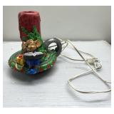 Vintage Christmas ceramic mouse candle lamp Vintage Christmas ceramic mouse candle lamp