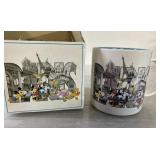 Disney Characters Paris mug & box