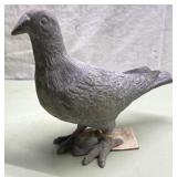 Antique metal Pigeon-maybe zinc?