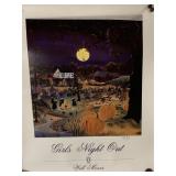 SIGNED Will Moses Girls Night Out Print