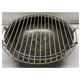 Pan with grill for camping