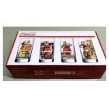 Chrsitmas CocaCola glasses set
