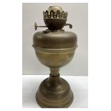 Antique Brass Oil Lamp