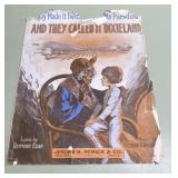 1916 Sheet music