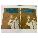 Antique sheet music