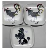 1950s Glidden Canope plates-SIGNED