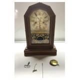 Antique clock & parts