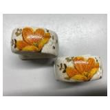 RARE vintage Mikasa Japan napkin rings(Small item)